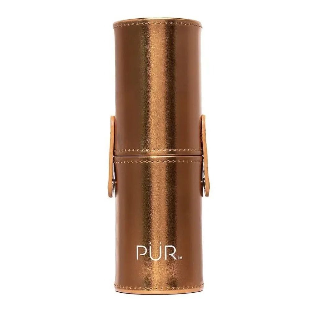 PÜR X Care.Org 5-Piece Cruelty Free Brush Set With Holder